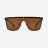 Square large Metal Men's Sunglasses Aviles